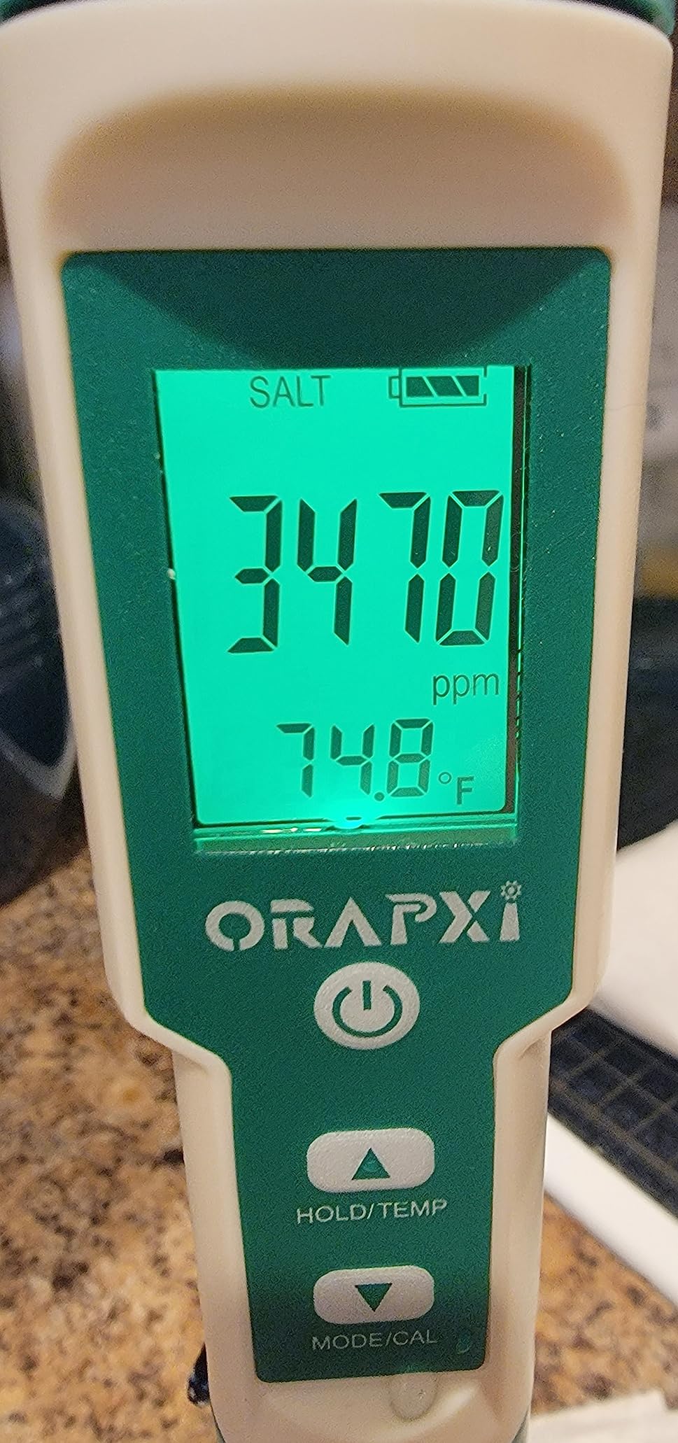 Pool Salt Tester pH and Salt Meter for Saltwater Pool pH Tester customer photo 2