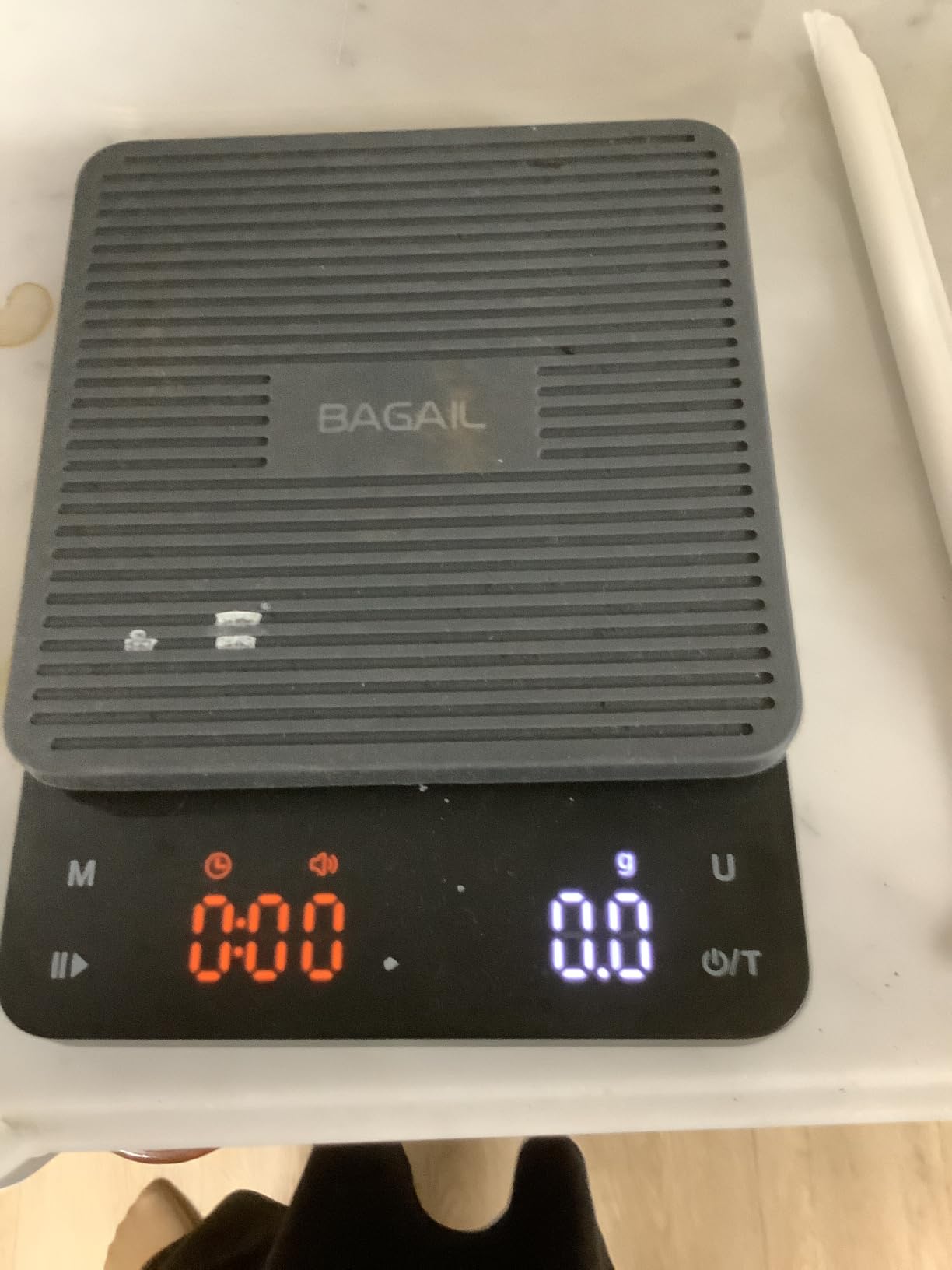 BAGAIL Coffee Scale with Timer, 0.1g/3kg Precision customer photo 1