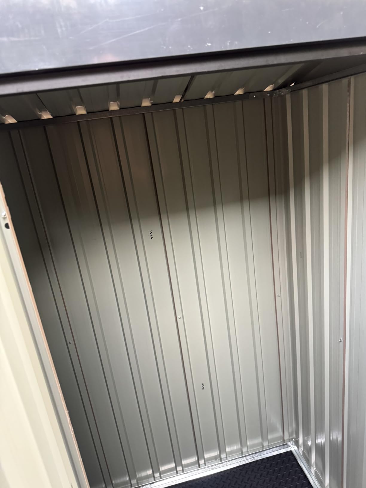 Patiowell 5x3 FT Outdoor Storage Shed, Brown customer photo 2