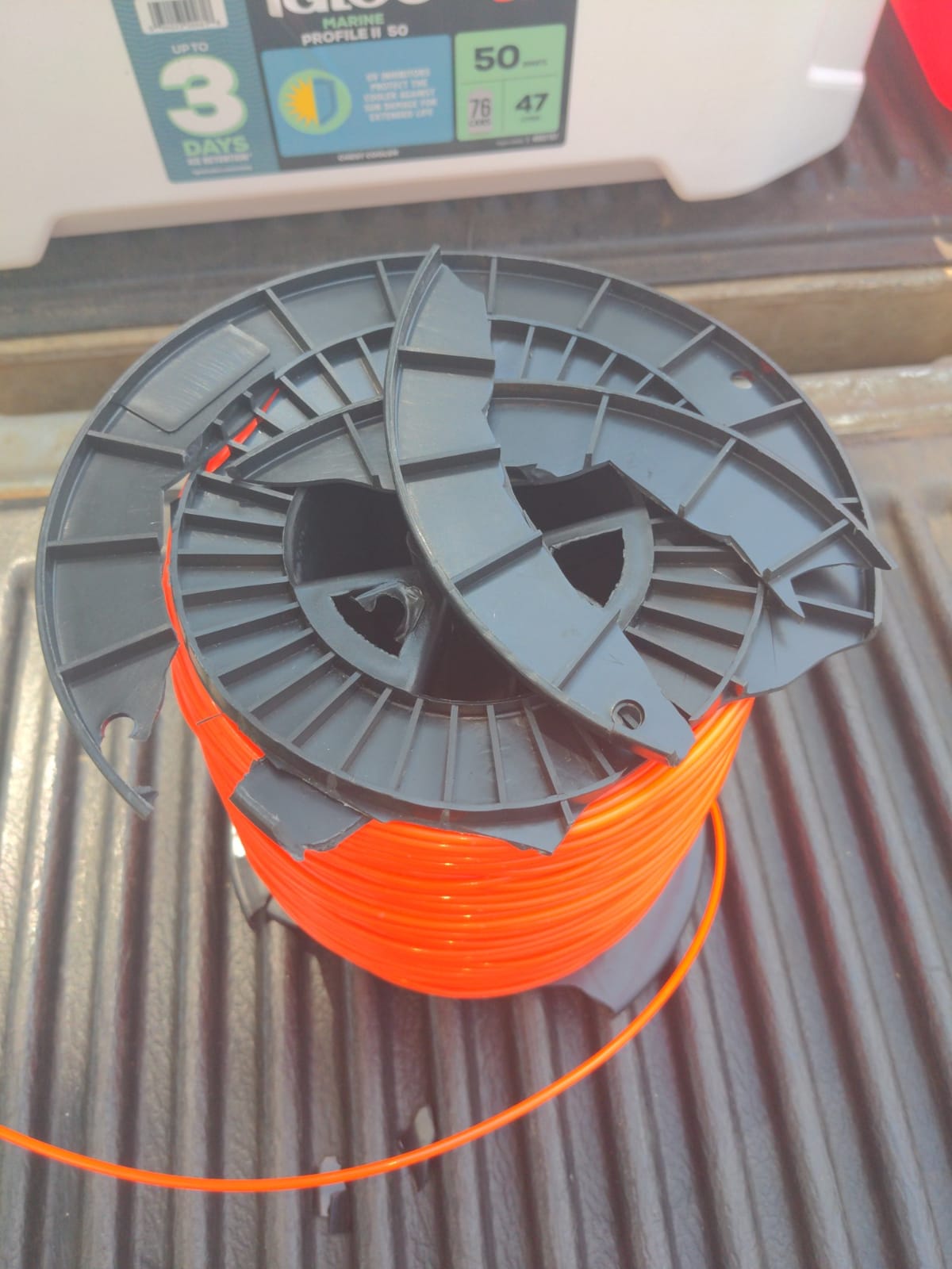 105 Trimmer Line, Heavy Duty Trimmer Line .105, 105 Weed Eater String, 0.105Inch-628Ft-3Lb String Trimmer Line .105, Commercial Grade Round 0.105 Inch String Trimmer Line Fits Most of String Trimmers customer photo 1