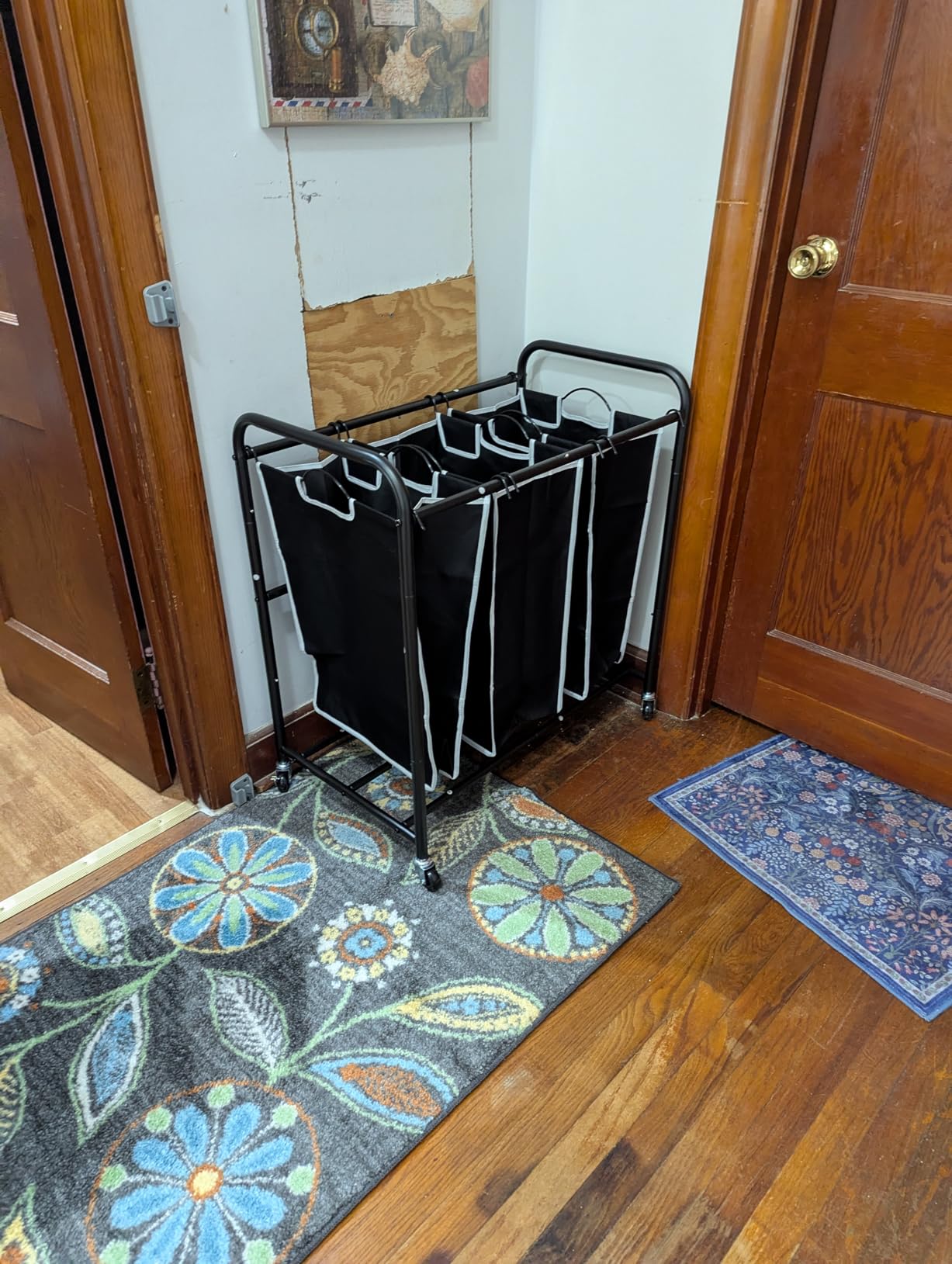 ROMOON Laundry Sorter Hamper 3 Section, Divided Laundry Basket Organizer customer photo 2