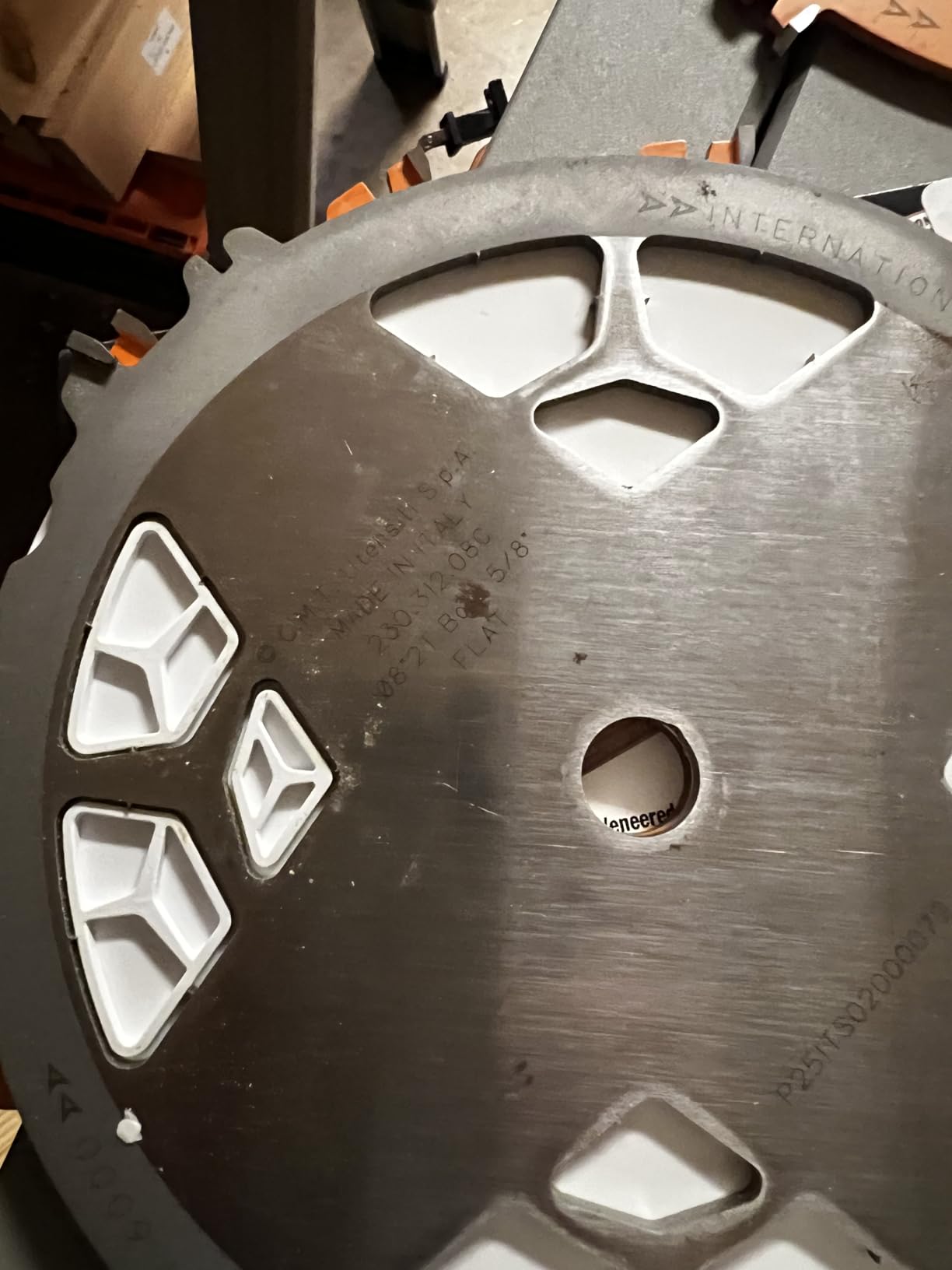 CMT ORANGE TOOLS 230.312.08 DADO Set Saw Blade HW D=8” B=5/8” Z12 FTG+ATB Orange PTFE customer photo 1