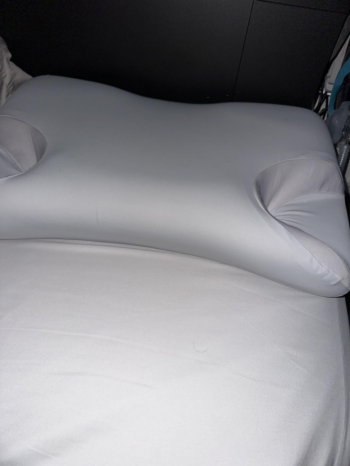 HSA/FSA CPAP Pillow for Side Sleeper, Sleep Apnea Pillow for Sleeping, CPAP Nasal Pillows Suit for All CPAP Masks User, Cervical Memory Foam Neck Support Pillow Relief Neck Pain for Side Back Sleepers customer photo 1