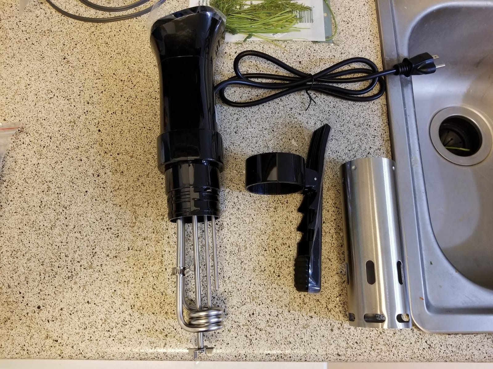 Fityou Accu Slim Sous Vide Thermal Immersion Circulator, 1100W Vacuum Precision Cooker with Precise Temperature and Timer, Full Touch Screen Control, Ultra-Quiet Sou Vide Slow Cooker, Recipe customer photo 1