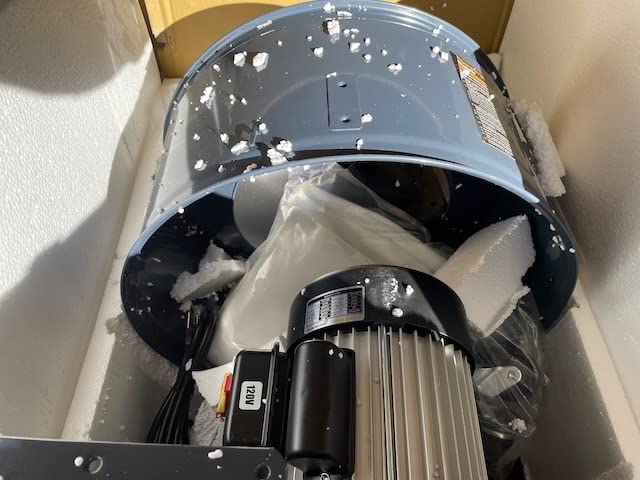 POWERTEC 1 HP, 560 CFM Portable Dust Collector with 1 Micron Dust Collector Bags, Dust Collectors for Woodworking Dust Collection System (DC5372) customer photo 1