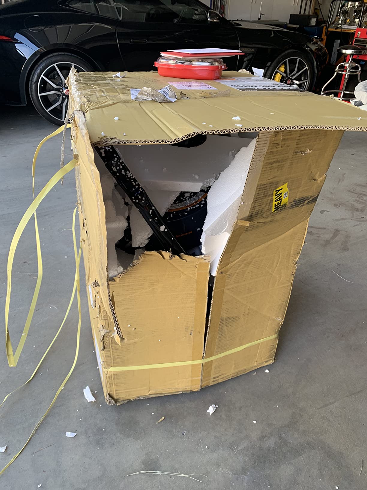 POWERTEC 1 HP, 560 CFM Portable Dust Collector with 1 Micron Dust Collector Bags, Dust Collectors for Woodworking Dust Collection System (DC5372) customer photo 2