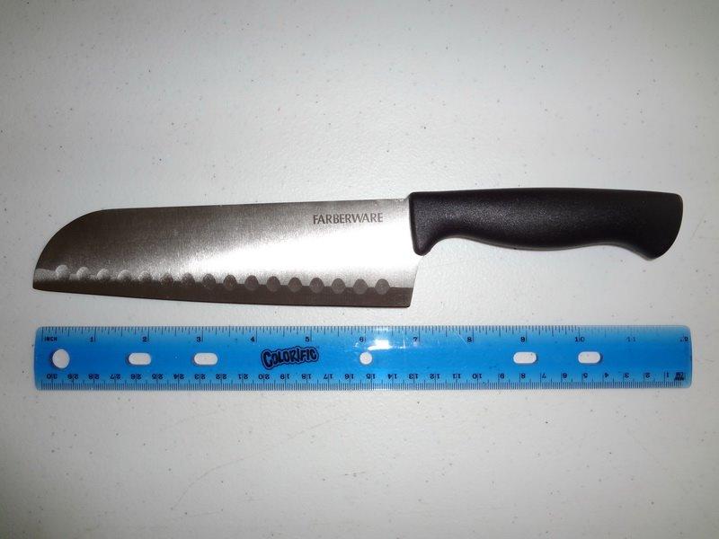 Farberware EdgeKeeper 5-Inch Santoku Knife with Sharpening Cover customer photo 1