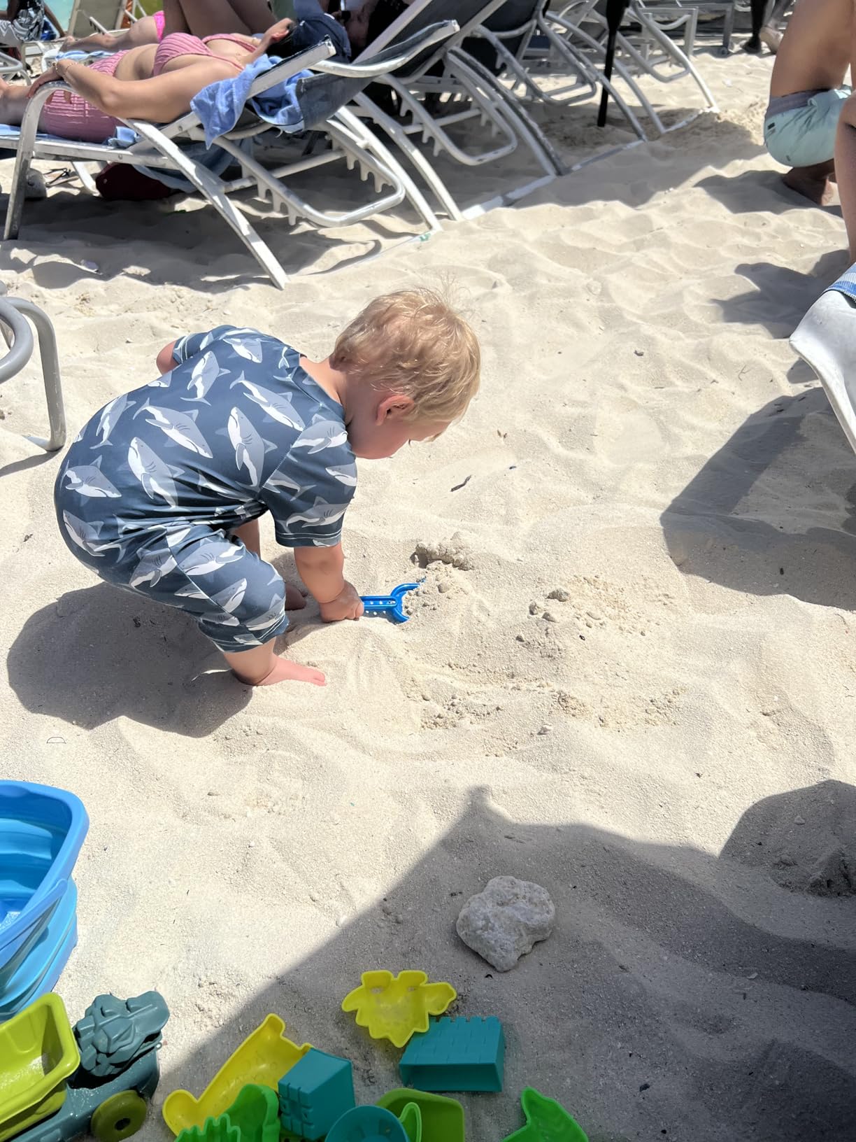 FUSPWEAO Beach Toys with Dump Truck, Collapsible Bucket for Kids Ages 3-12 customer photo 2