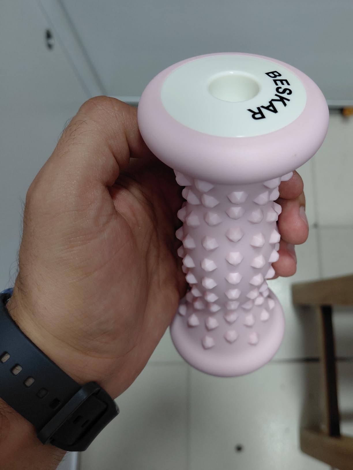 BESKAR Foot Massager Roller for Plantar Fasciitis Relief customer photo 2