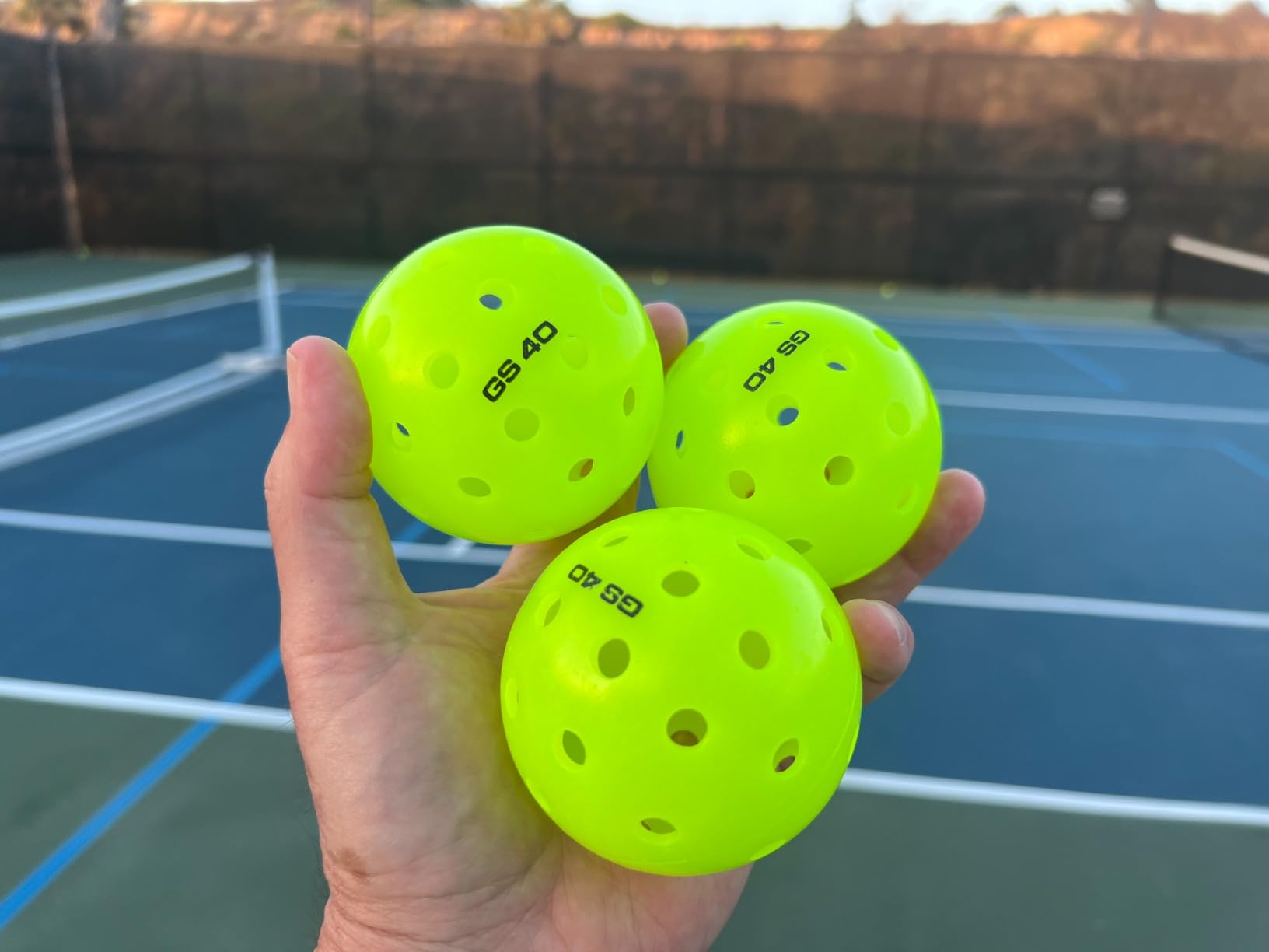 GoSports GS 40 Pickleball Balls - 4, 12, or 36 Pack of Regulation USAPA Pickleballs customer photo 2