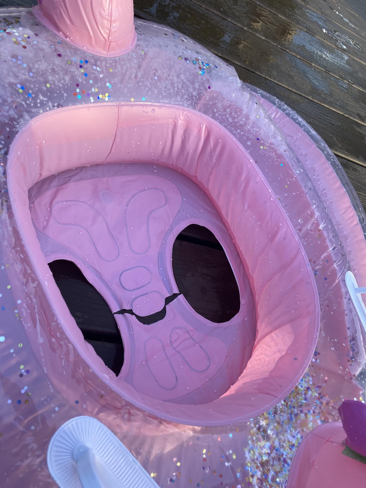New Baby Swimming Pool Floats for Toddler Kids 8-48 Months Under 44lb, Inflatable Swim Ring Water Raft with Seat for Summer Beach Outdoor Children Infant Bath Toys customer photo 1