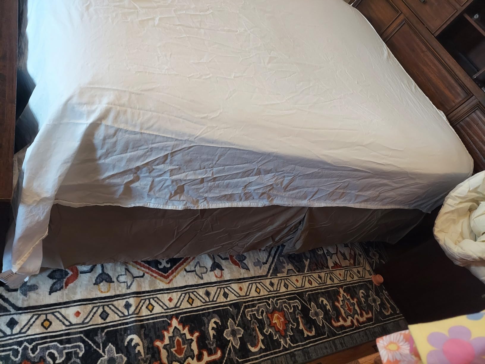 Shilucheng 100% Egyptian Long-Staple Cotton Sheets Set, Percale Weave customer photo 1