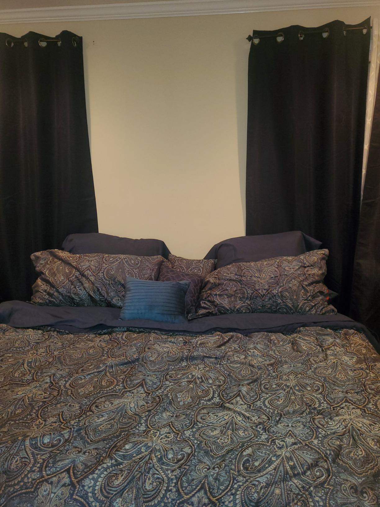 Shilucheng 100% Egyptian Long-Staple Cotton Sheets Set, Percale Weave customer photo 2