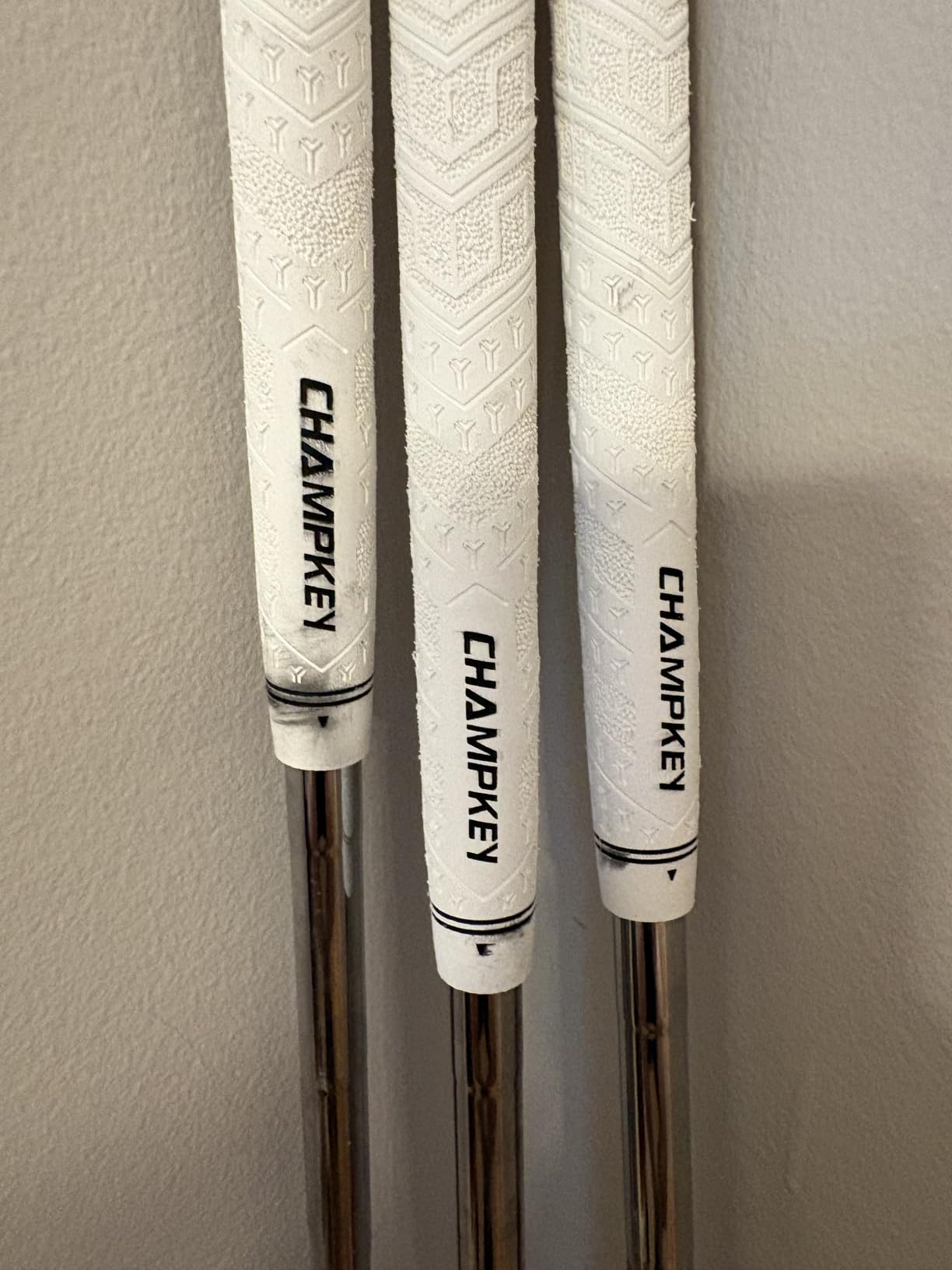CHAMPKEY Y-PRO Performance Rubber Golf Grips 13 Pack with All Repair Kits - All Weather Control Golf Club Grips - Excellent Traction and Control Golf Rubber Grips customer photo 2
