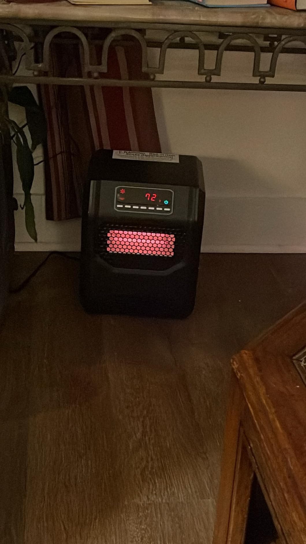 Space Heater 1500W Infrared Heater for Indoor Use WEWARM customer photo 1