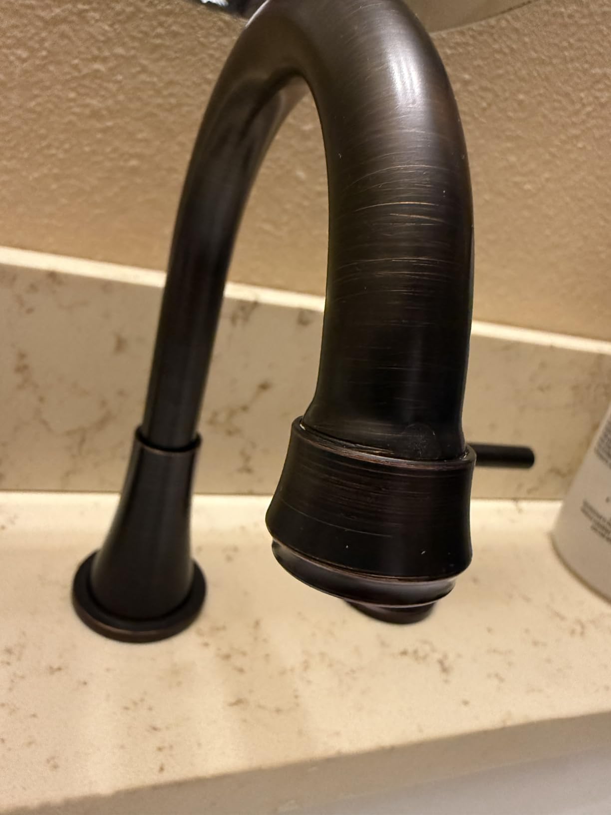 Bathroom Faucet 3 Hole, Matte Black Faucets with Drain and Supply Lines customer photo 1