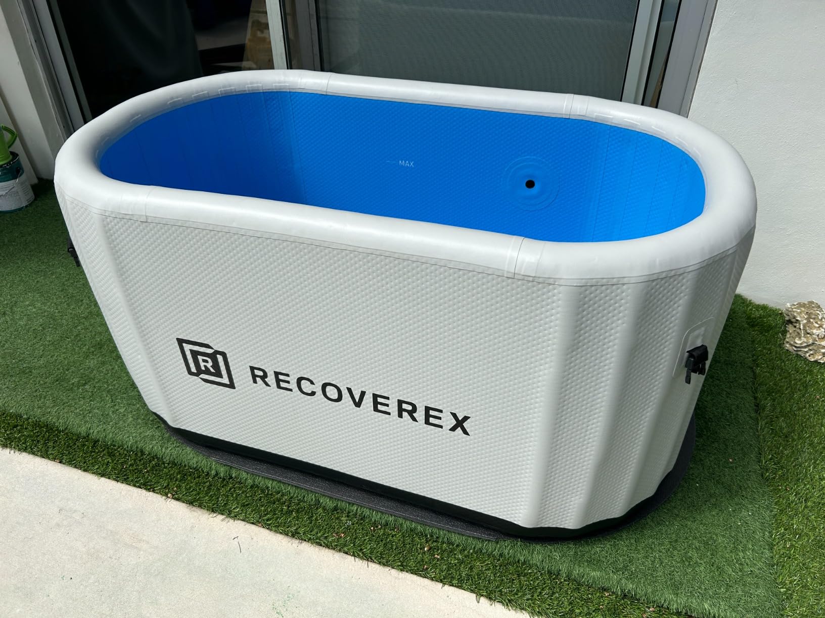 Cold Plunge Tub, 90 Gallon, 0.8 Horsepower – Heavy-Duty Ice Bath Tub for Athletes, Portable Cold Plunge Chiller with Water Treatment Kit, Immersion Therapy, WiFi Control, Backpack & Wheels customer photo 2
