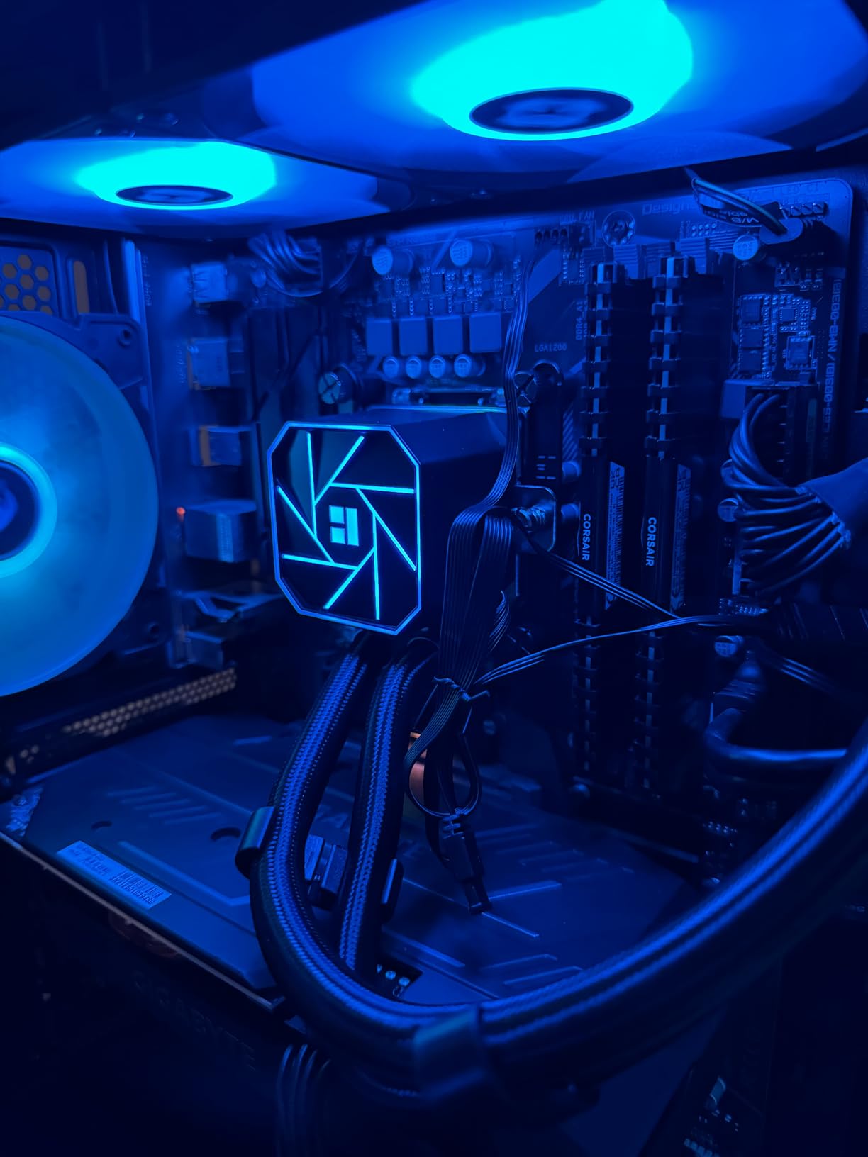 Thermalright Aqua Elite 240 V3 Water Cooling CPU Cooler, Double PWM ARGB Fans with S-FDB Bearings,Efficient PWM Controlled Pump,for AMD/AM4/AM5, Intel LGA1150/1151/1200/1700/1851, (AE240 V3) customer photo 1