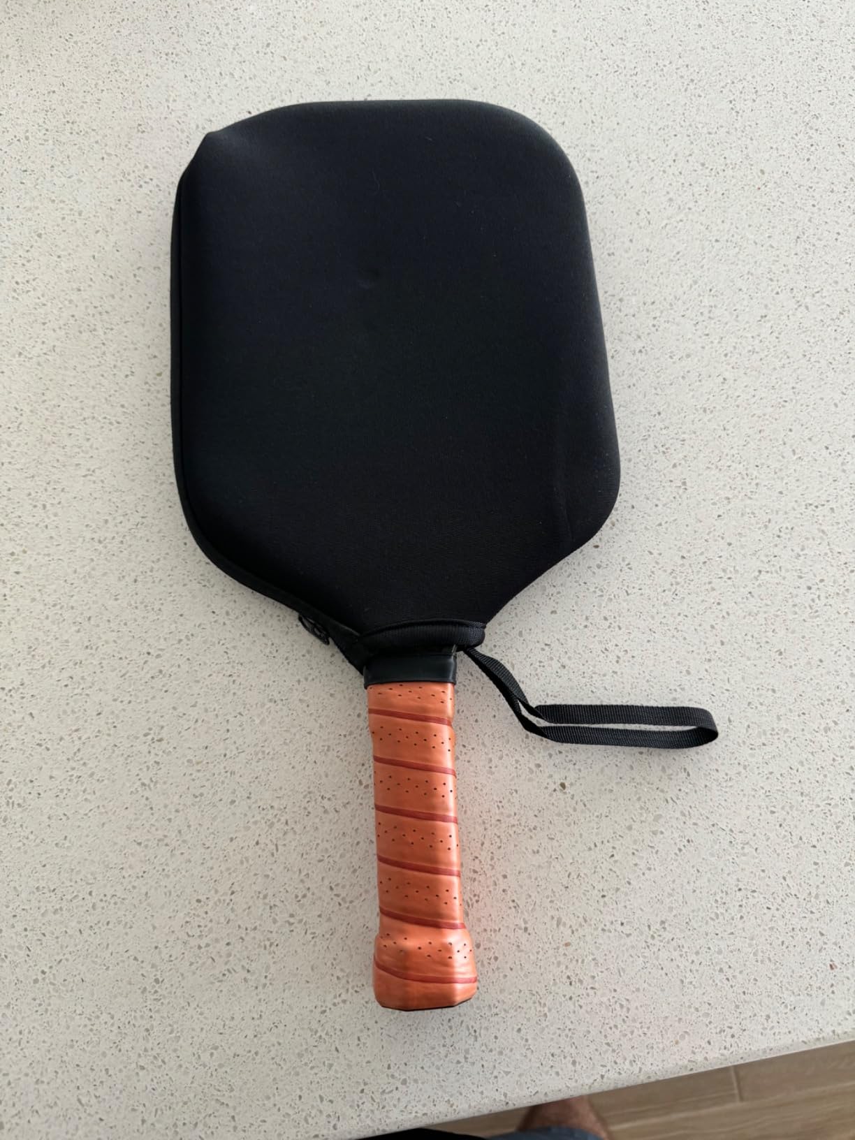 Pickleball Paddle, USA Pickleball Approved, 3K Raw Carbon Fiber Surface (CFS) High Grit & Spin, with 16MM Polypropylene Honeycomb Core, Ideal for Novice and Professional Players customer photo 1
