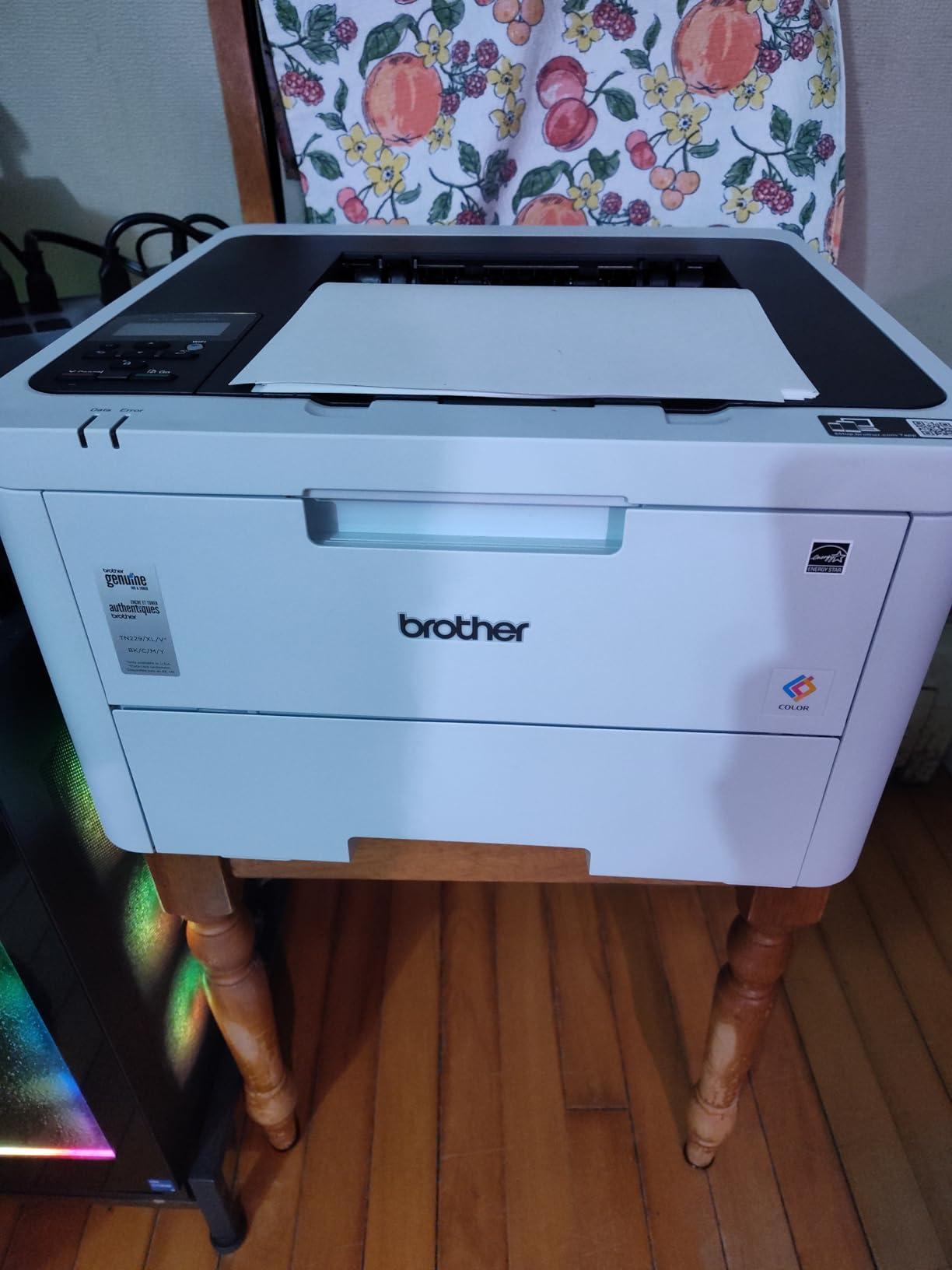 Brother Color Laser Printer with Wireless Printing Fast 19 PPM Output, Duplex Feature, Mobile Device Compatible, 250-Sheet Paper Tray for Professional Home Office Printing (HL-L3220CDW) customer photo 1