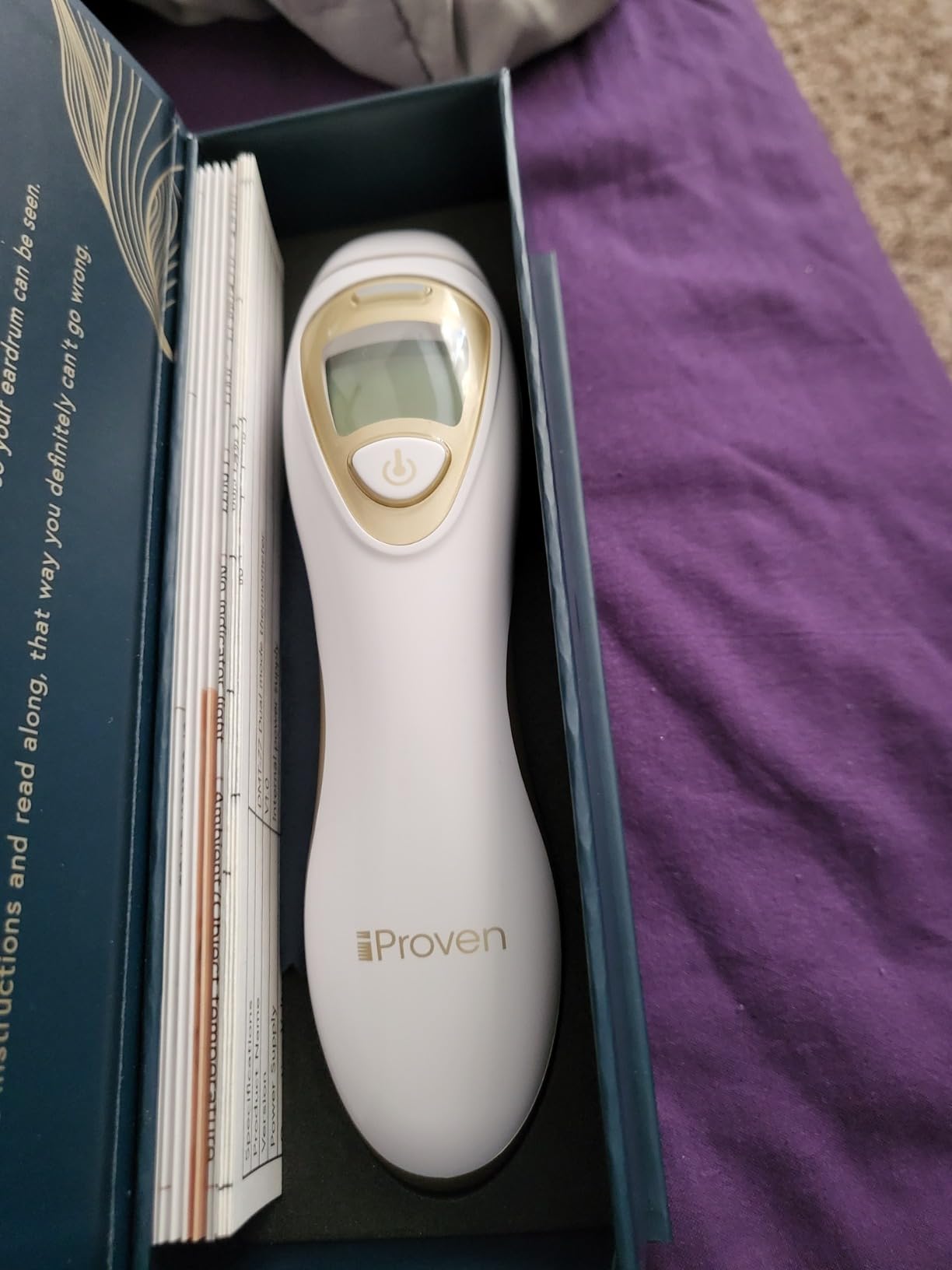 iProven Ear Thermometer with Non-Touch Forehead Function, Superior Accuracy customer photo 1