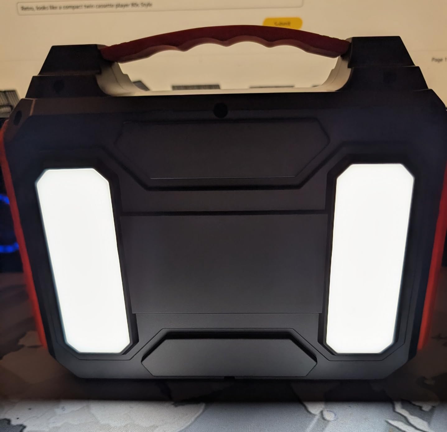 Portable Solar Generator 300W Portable Power Station with 60W Solar Panel customer photo 1