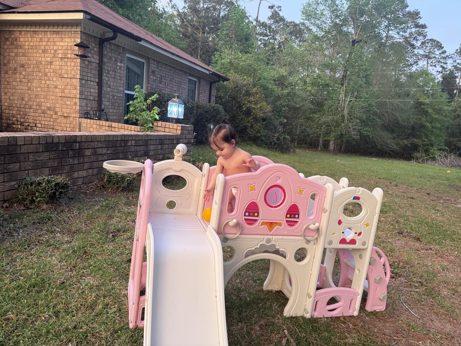 NYEEKOY 9 in 1 Toddler Playground and Outdoor Playset for Toddlers 1-3 customer photo 1