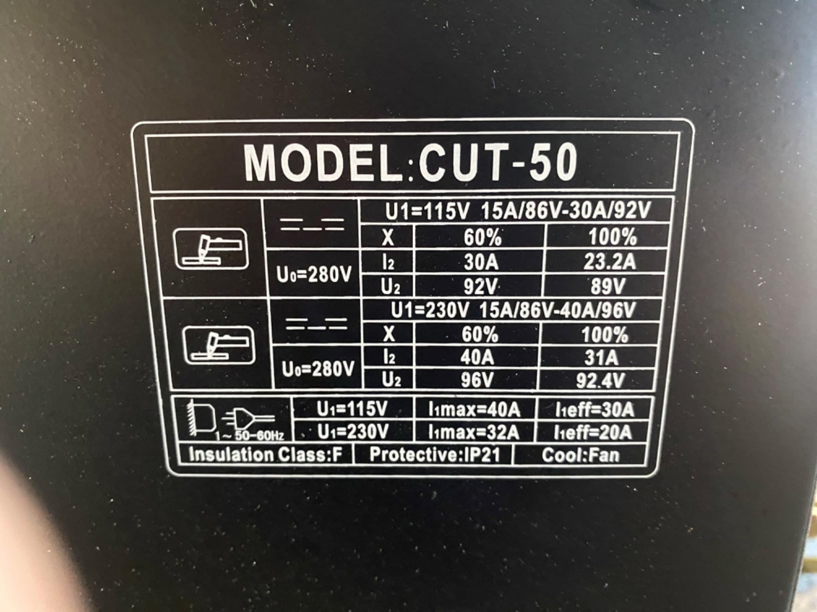 GZ GUOZHI Plasma Cutter, 50 Amp Air Inverter Plasma Cut, 110V/220V Dual Voltage Digital Display IGBT Inverter Plasma Cutting Machine with 2T/4T/TEST Function customer photo 1