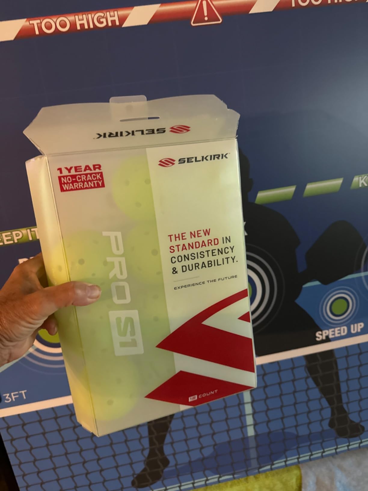 Selkirk Sport Pro S1 Outdoor Pickleballs | USAPA Approved | 4/12/100pk customer photo 1