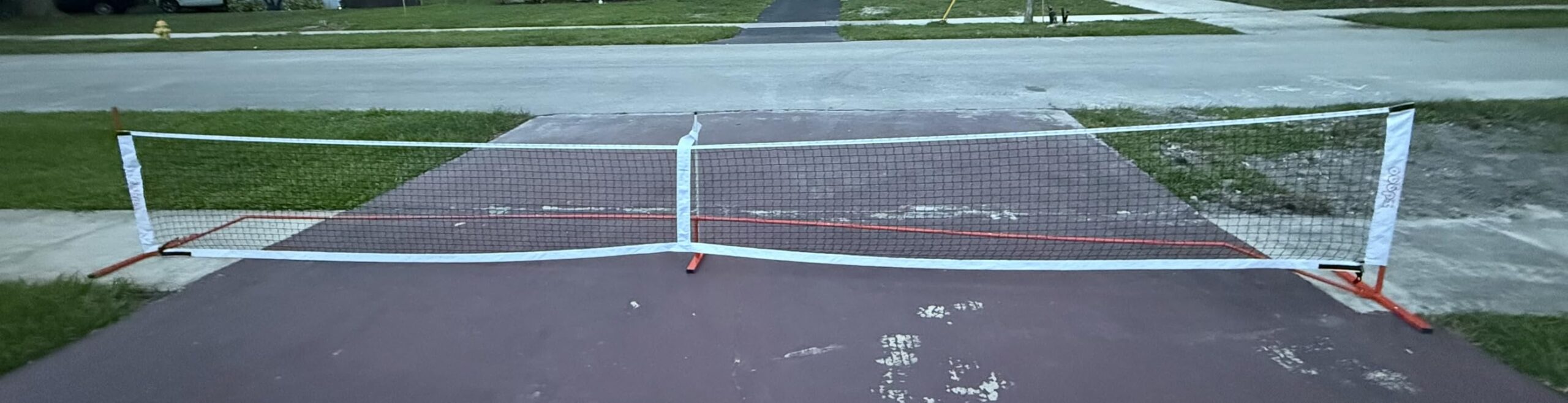Zdgao Portable Pickleball Net with Pickleballs and Carry Bag for Driveway customer photo 1