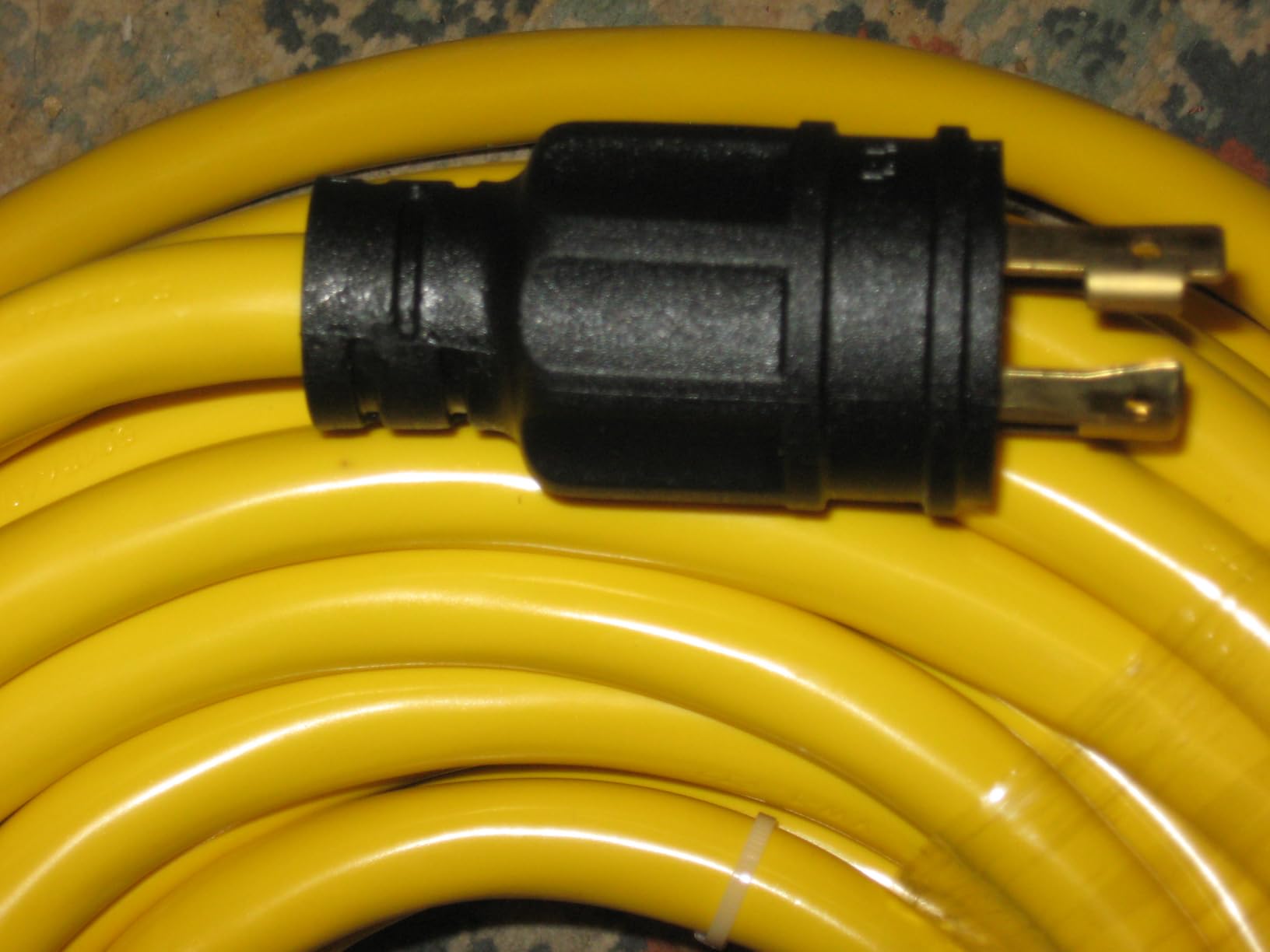 POWGRN 20FT 30 Amp Generator Extension Cord L14-30P/L14-30R, STW ETL Listed customer photo 1