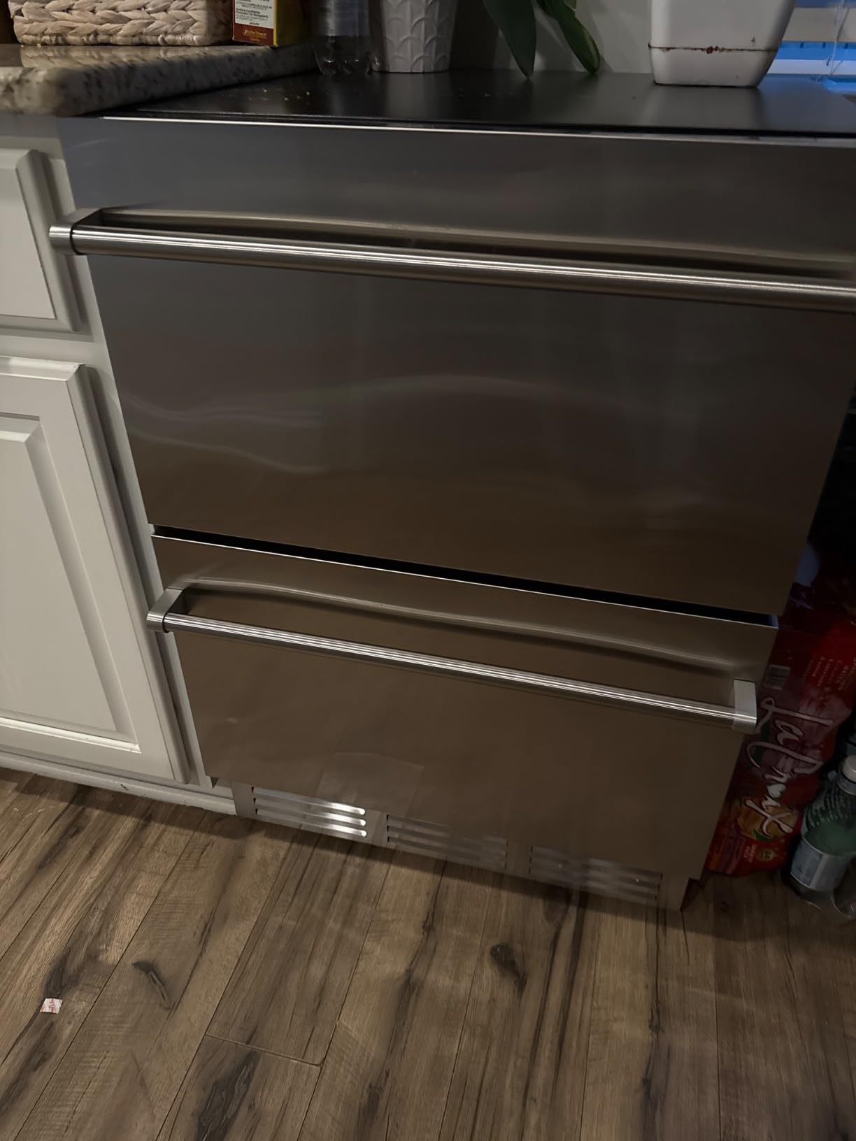 EUHOMY 24 Inch Under Counter Double Drawer Fridge, Outdoor Refrigerator customer photo 2