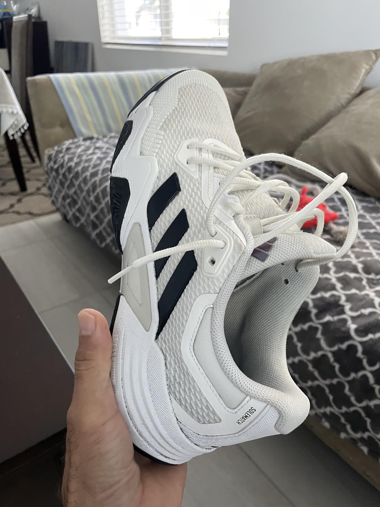 Adidas Mens Solematch Control 2 Tennis Shoes customer photo 1