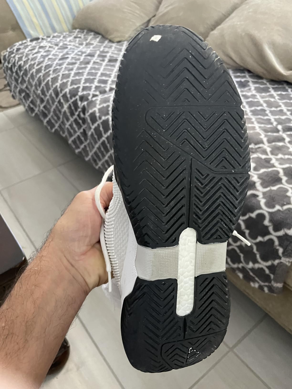 Adidas Mens Solematch Control 2 Tennis Shoes customer photo 2
