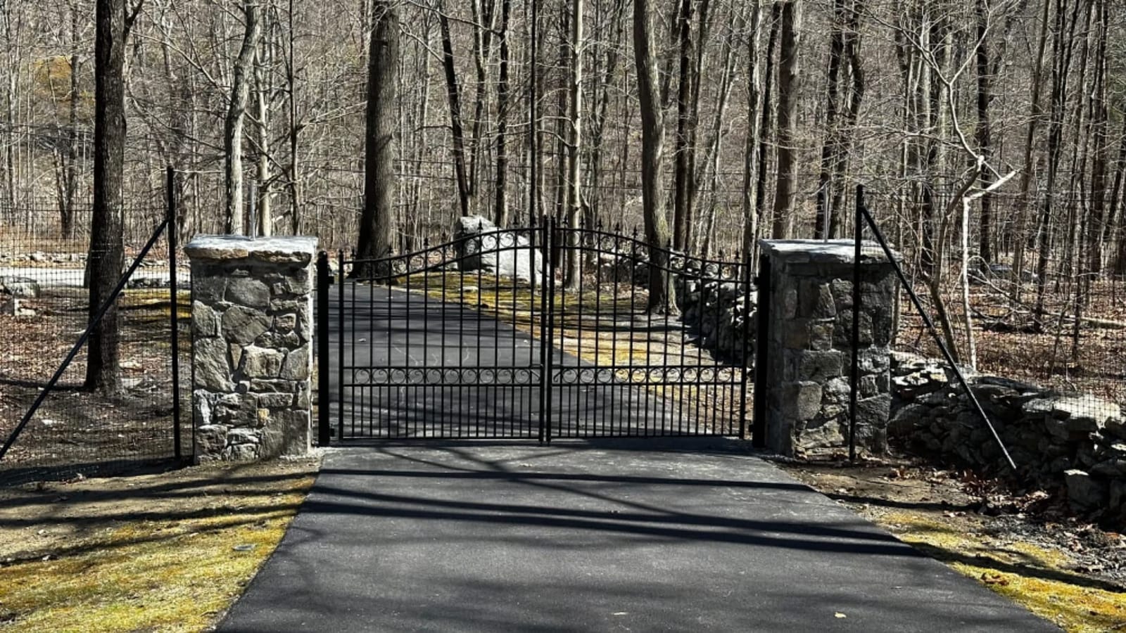 ALEKO Dual Swing Driveway Gate (18x6 Prague) DG18PRAD customer photo 2