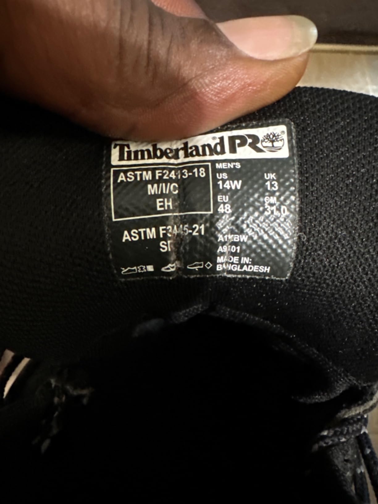 Timberland PRO Ridgework Composite Safety Toe Waterproof Mid customer photo 2