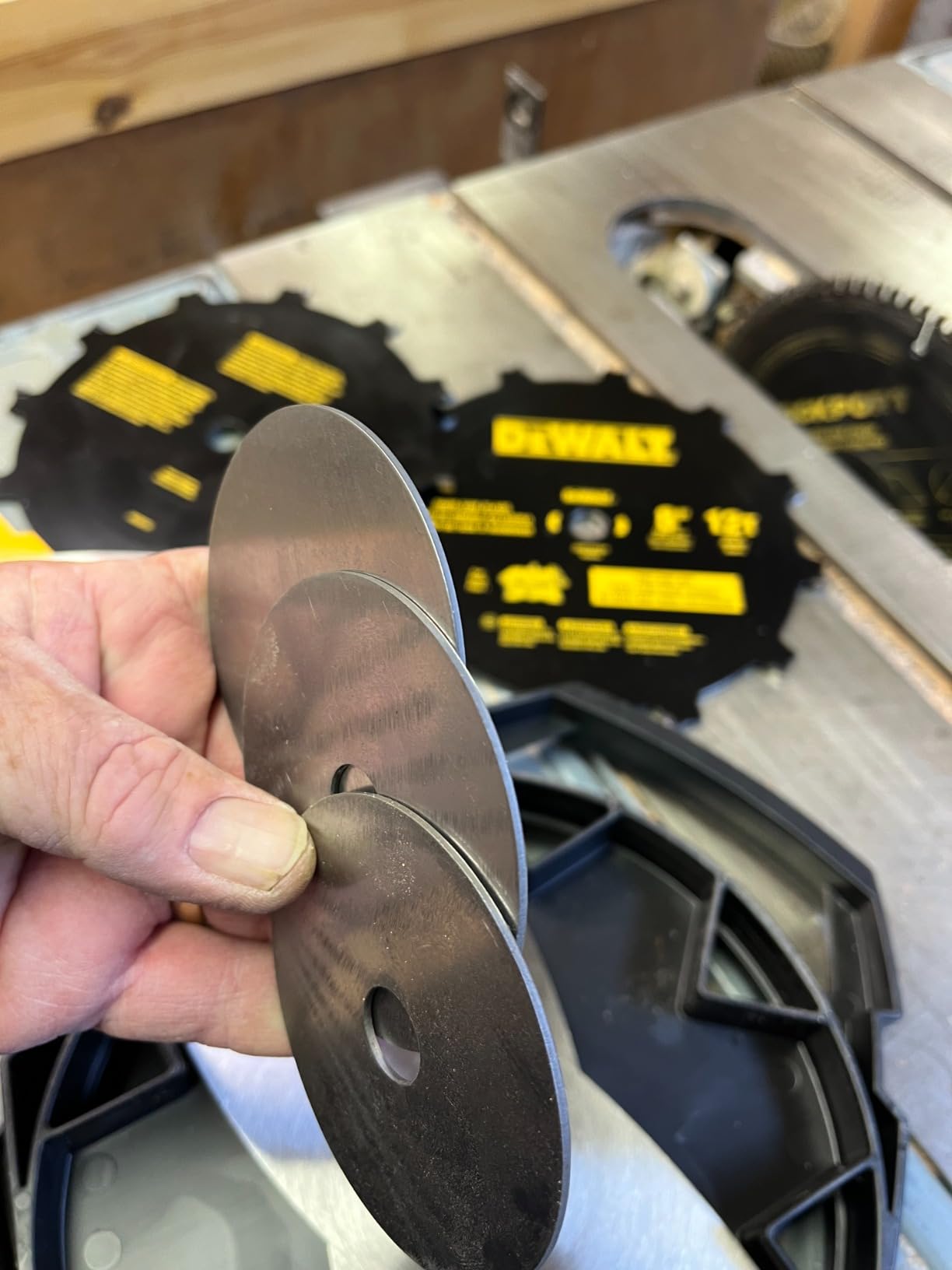 DEWALT Stacked Dado Saw Blade 8 Inch 12 Tooth (DW812DADO) customer photo 1