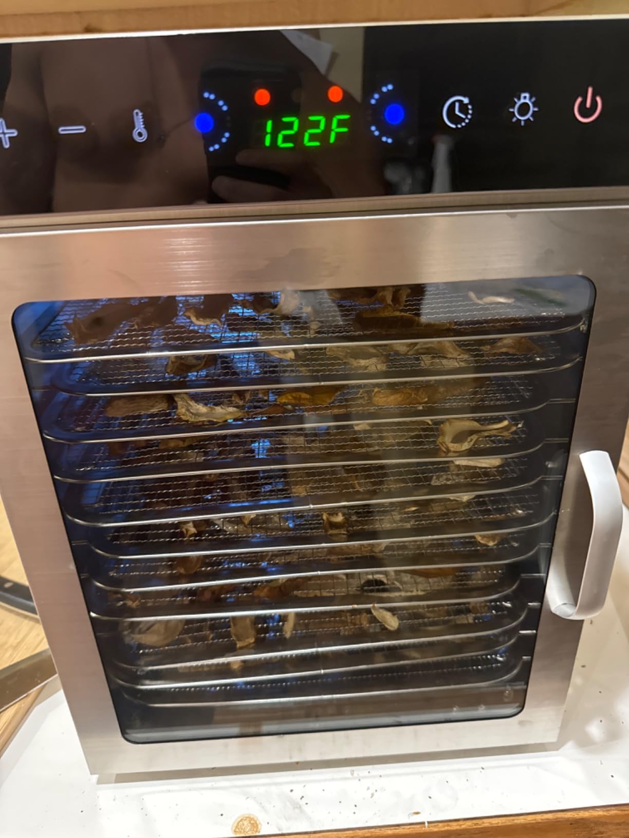 HOPERAN 12 Tray Food Dehydrator Machine for Jerky, Fruit, Herb & Dog Treats customer photo 2