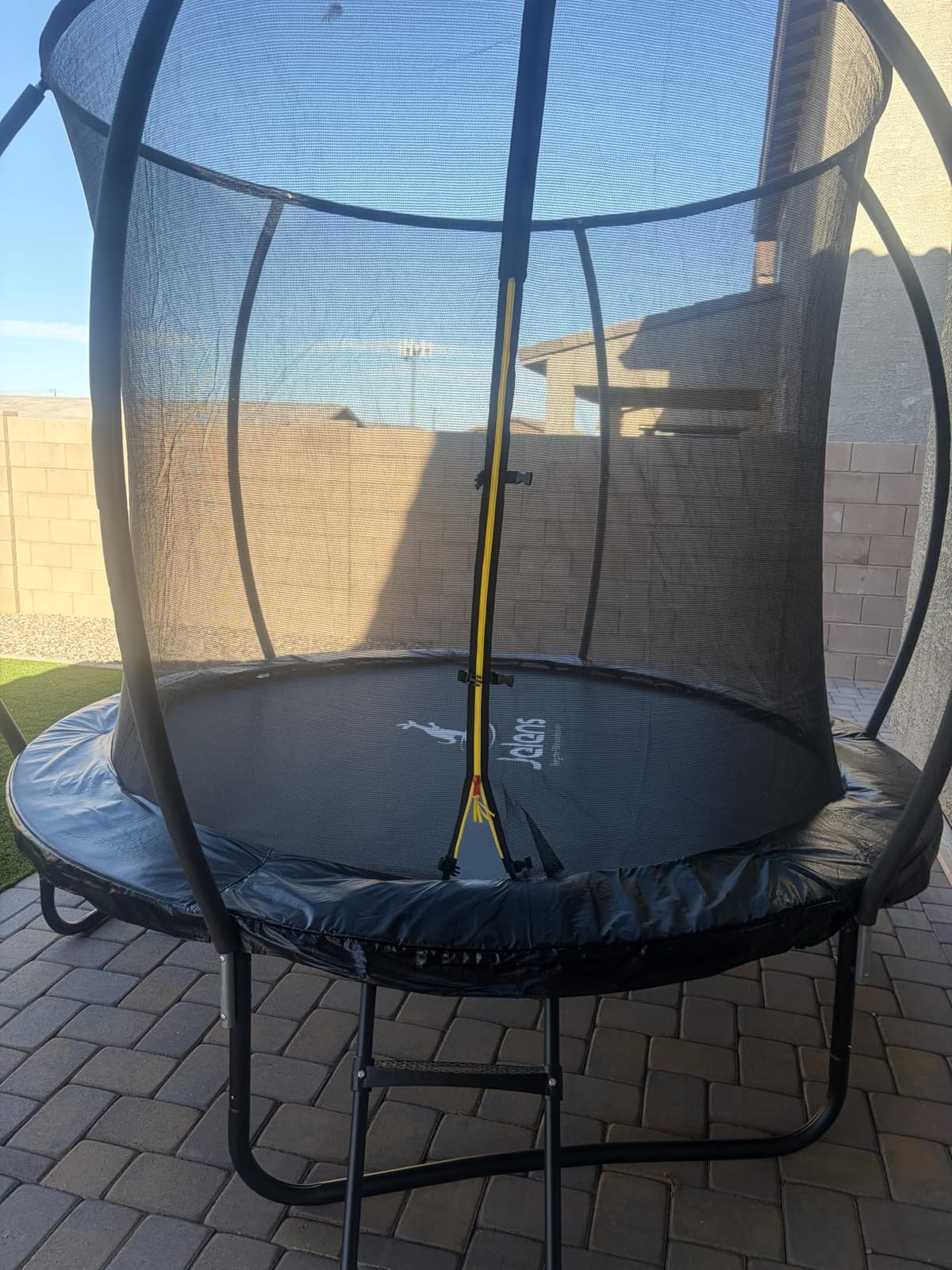 JELENS Trampoline 8FT 10FT 12FT 14FT 15FT 16FT, Recreational Trampolines with Enclosure Net, Outdoor Anti-Rust Trampolines for Kids and Adults, ASTM Approved customer photo 2