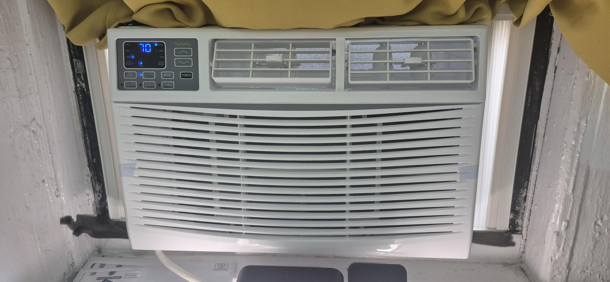 8,000 BTU WiFi Window Air Conditioner, Smart Window AC Unit with Remote, Energy Saving, Easy Install Kit, Cools up to 350 Square Feet customer photo 1