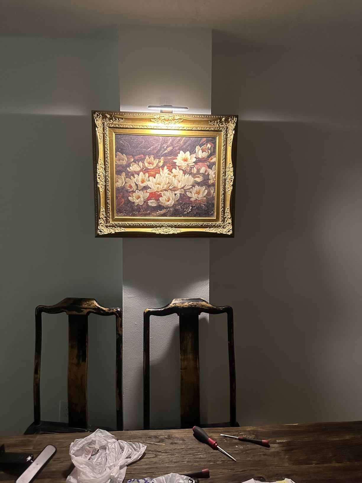 FULEN 2 Pack Picture Lights for Wall Rechargeable, Picture Frame Lights customer photo 2