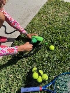 Magicorange Tennis Trainer Rebound Ball with 6 String Balls customer photo 1