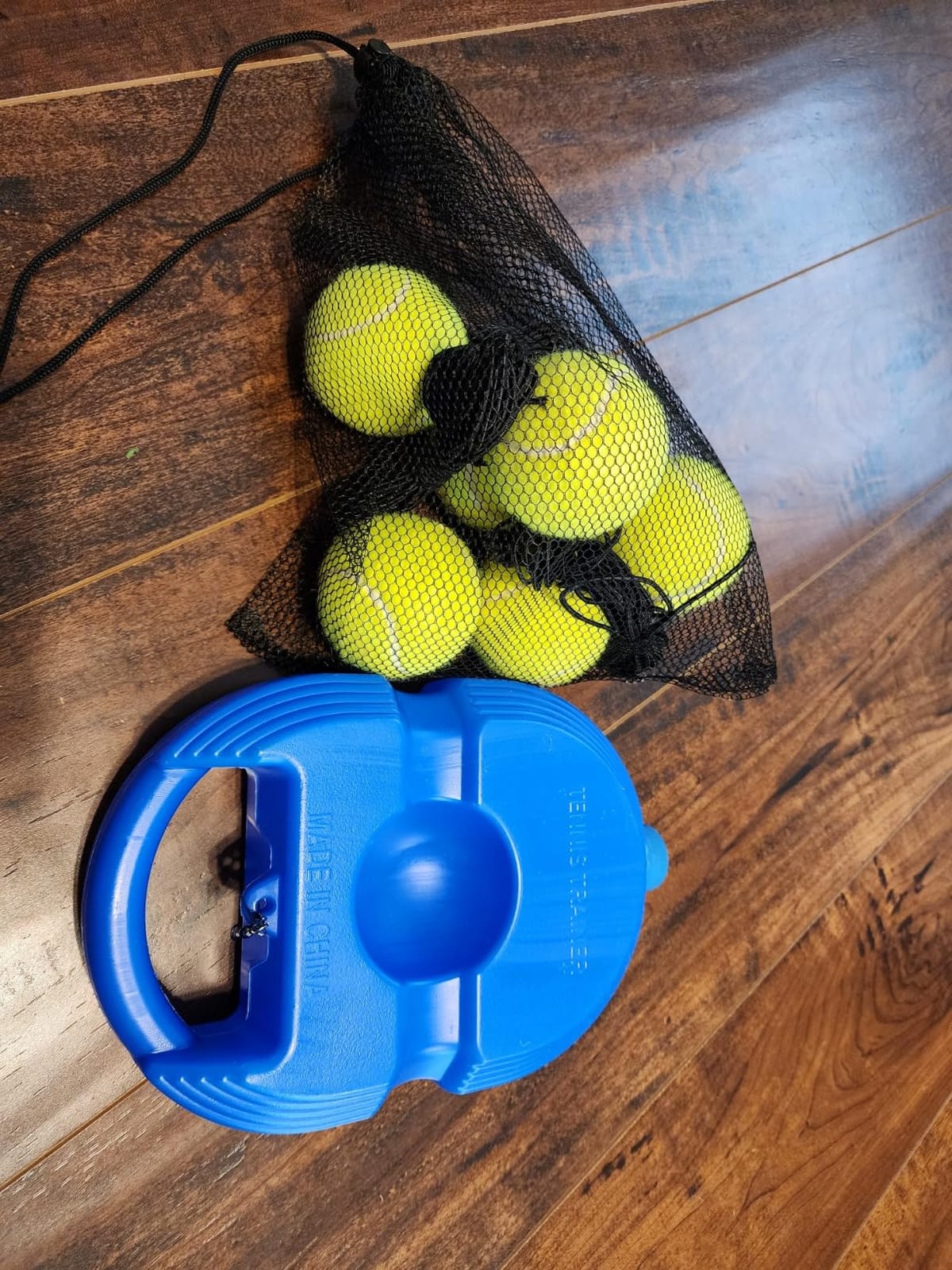 Magicorange Tennis Trainer Rebound Ball with 6 String Balls customer photo 2