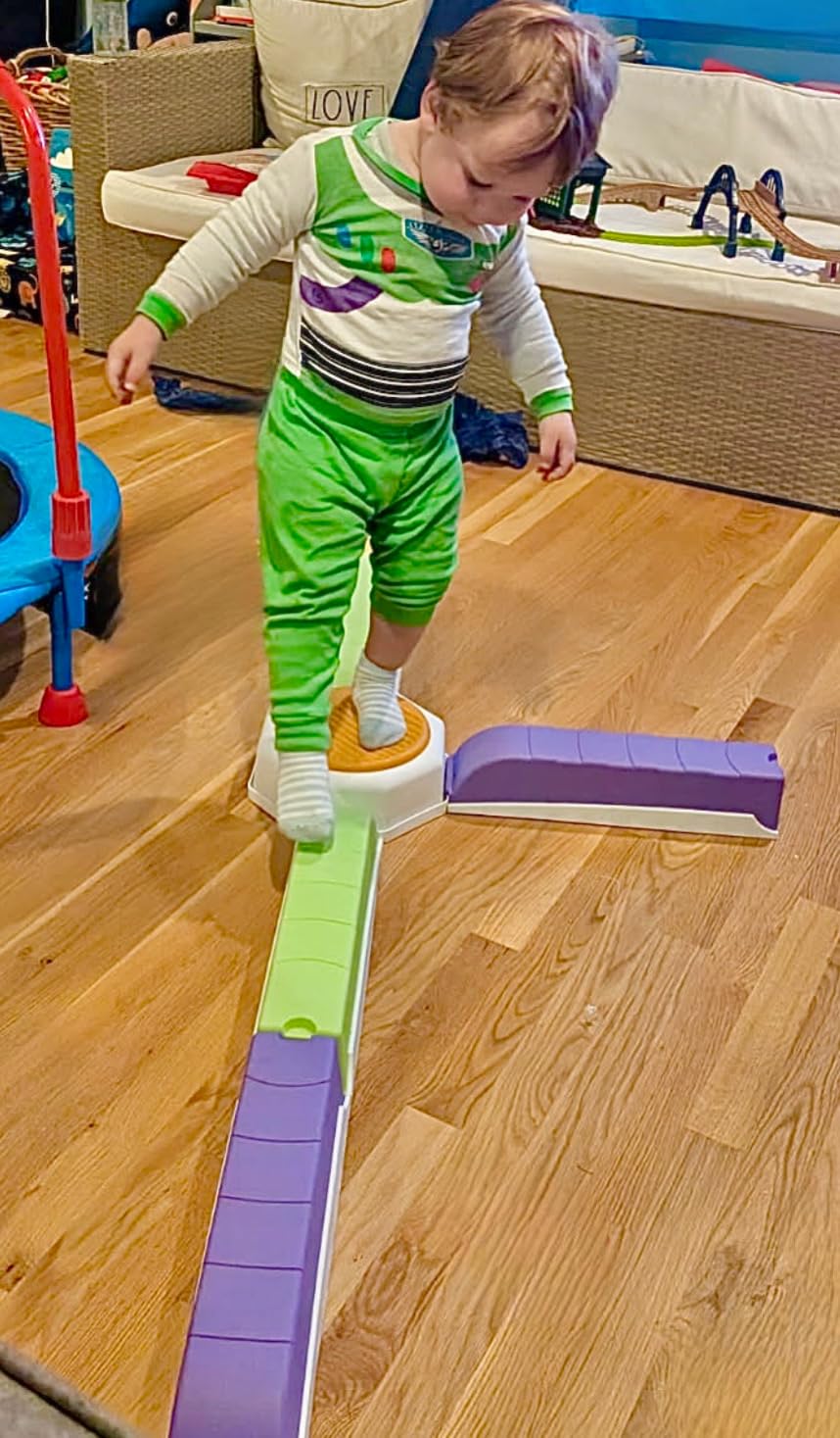 Acorn Avenue Balance Beam & Stepping Stones 13 Pc - Sensory - Toddler customer photo 1