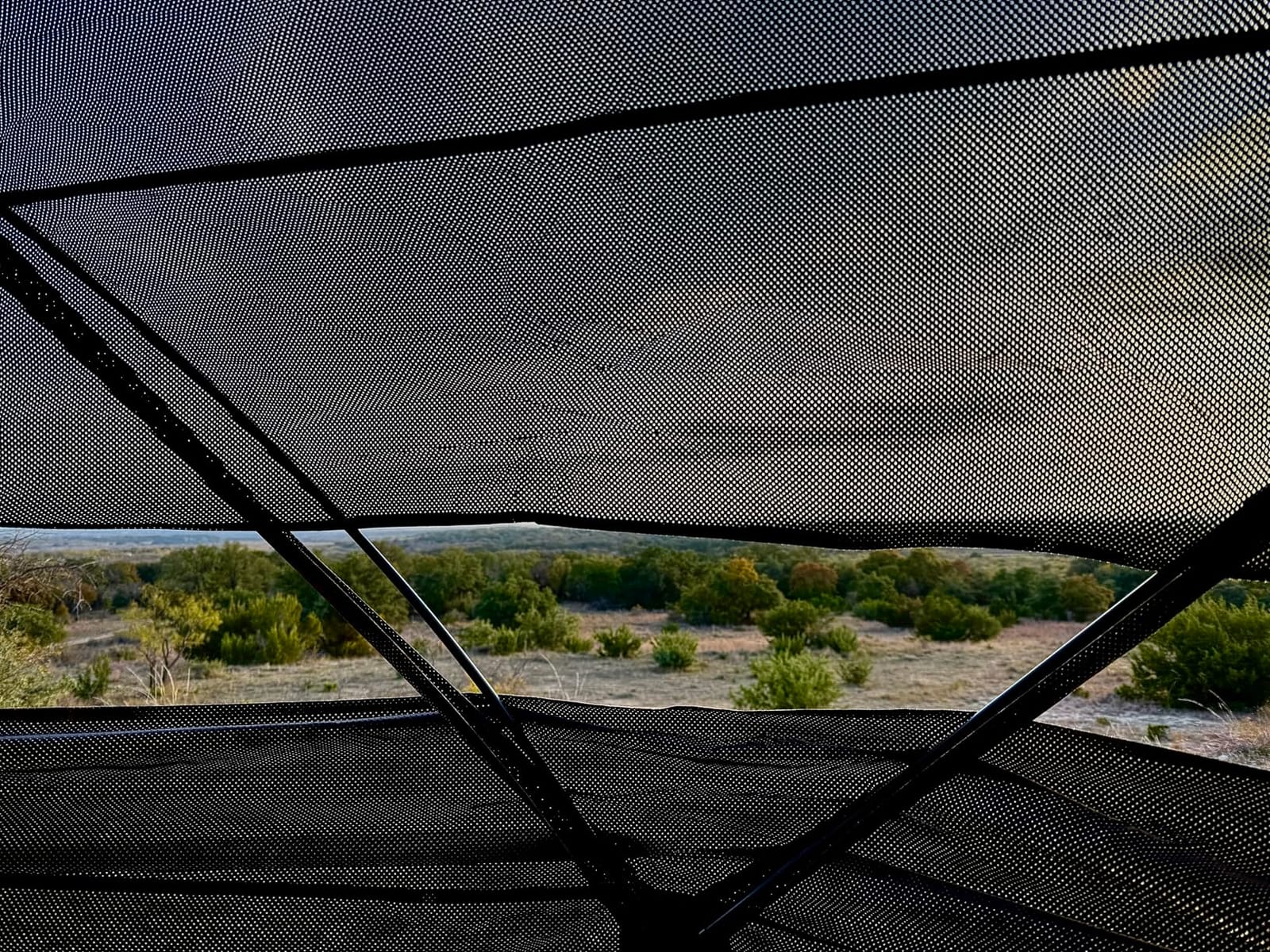 FUNHORUN Hunting Blind with Floor Mat, 360 See Through Ground Blind, Pop Up customer photo 1