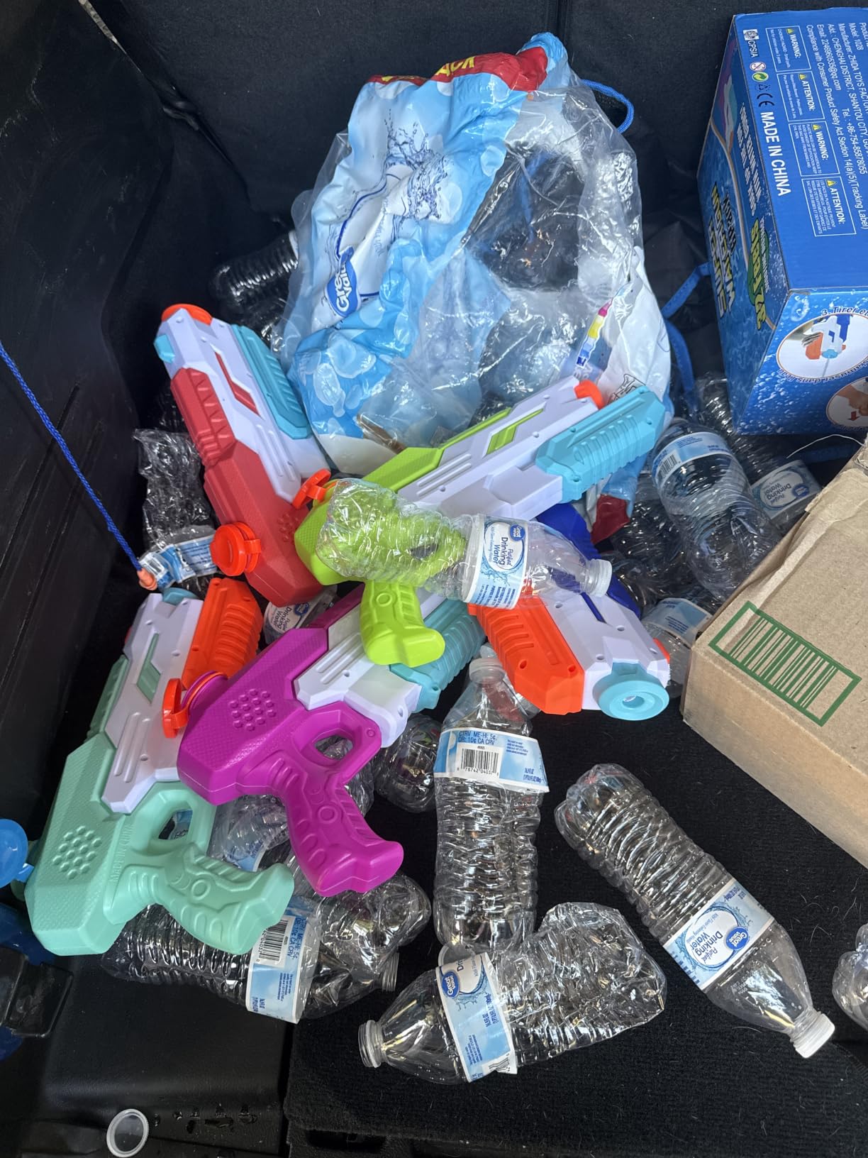 600cc Water Gun for Kids Adults:6 Pack Squirt Blasters Super Water Gun Soaker with Long Range High Capacity for Boys Girls Summer Swimming Pool Beach Outdoor Water Fighting Play Toys Party Favors customer photo 2