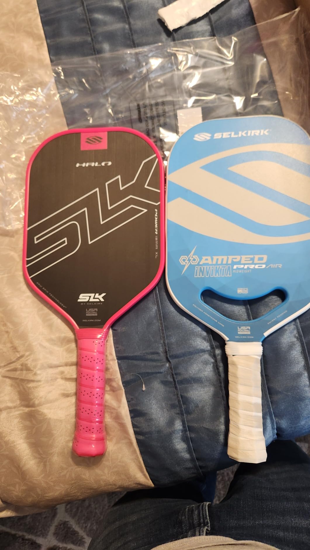 Selkirk Sport SLK Halo Pickleball Paddles | T700 Raw Carbon Fiber Paddle customer photo 2