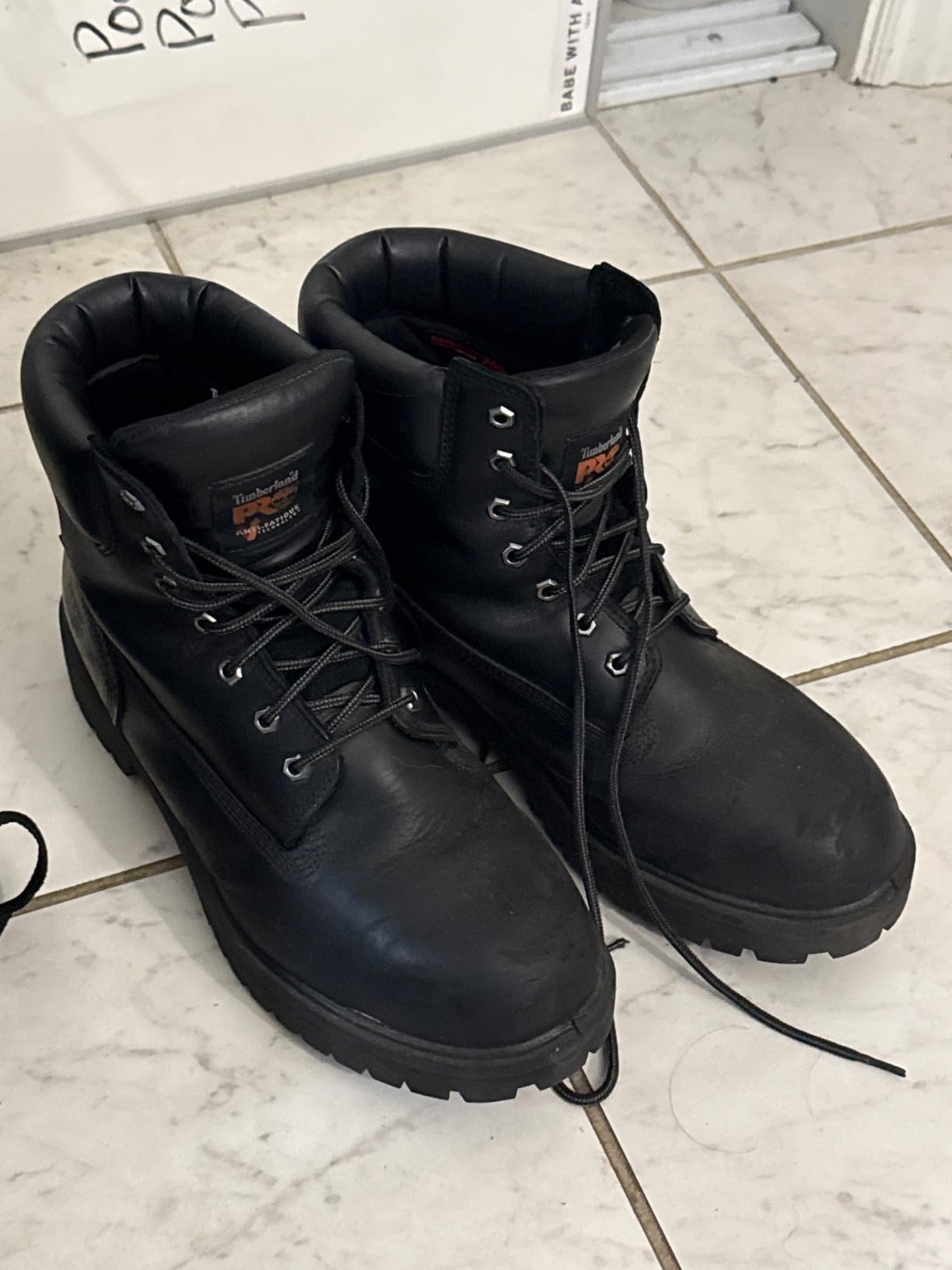 Timberland PRO Men's Direct Attach 6 Inch Steel Safety Toe Insulated Waterproof Industrial Work Boot customer photo 1