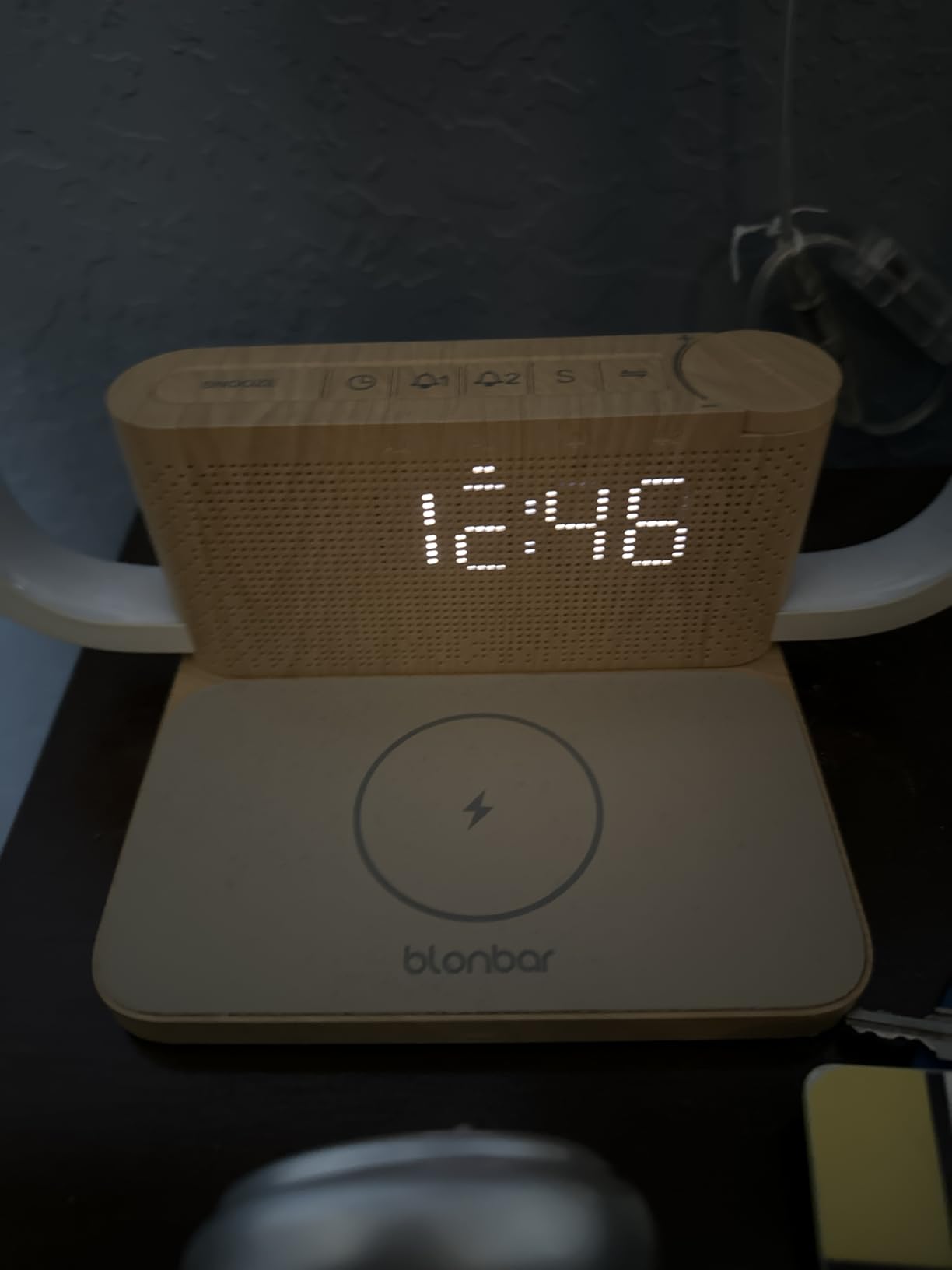 Sunrise Alarm Clock with Wireless Charging Desk Touch Lamp, Sunrise Lamp customer photo 1