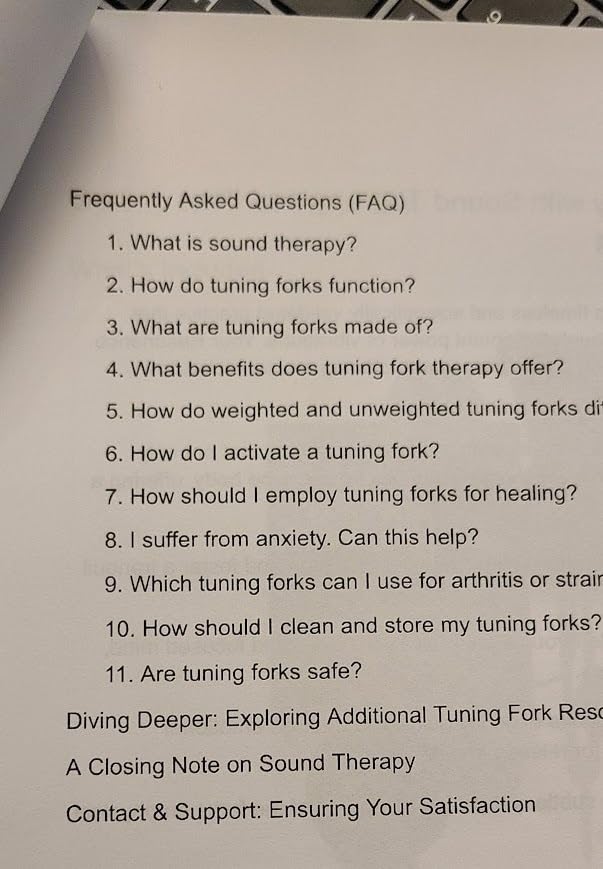 ENSO Resonance 128Hz Tuning Forks for Healing Set, Sound Healing customer photo 2
